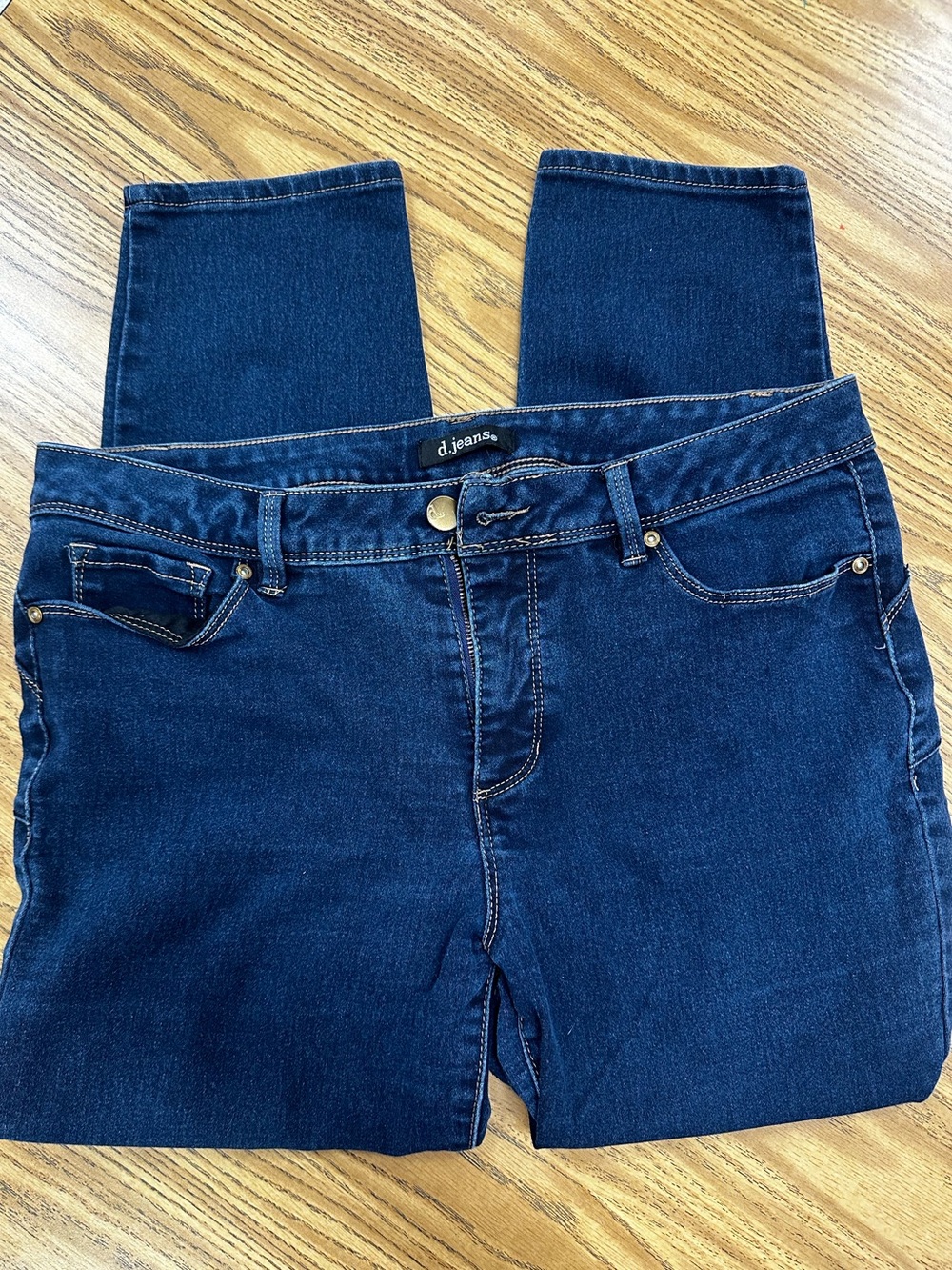 d. jeans Women's Dark Indigo Skinny Leg Jeans
